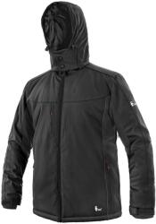 CXS Férfi meleg softshell kabát VEGAS - Fekete | S (1220-013-800-92)