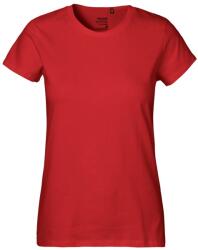 Neutral Női póló Classic organikus Fairtrade biopamutból - Piros | XL (NE-O80001-1000212160)
