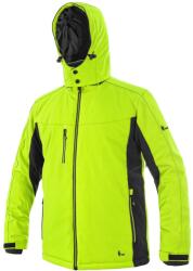CXS Férfi meleg softshell kabát VEGAS - Sárga / fekete | L (1220-013-160-94)