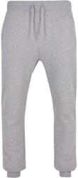 Build Your Brand Pantaloni de trening pentru bărbați din bumbac organic - Gri prespălat | M (BY174-1000325605)