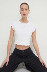 Tommy Jeans t-shirt női, fehér - fehér XL - answear - 17 990 Ft