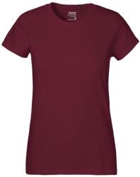 Neutral Tricou Classic pentru femei din bumbac organic Fairtrade - Bordeaux | M (NE-O80001-1000237293)