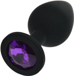 Guilty Toys Anal Plug Silicone Buttplug Small Black/Purple