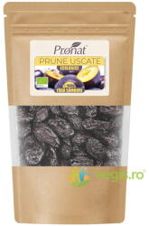 PRONAT Prune Uscate fara Samburi Ecologice/Bio 600g
