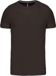 Kariban Férfi jersey rövid ujjú póló, Kariban KA356, Dark Khaki-2XL (ka356dkh-2xl)