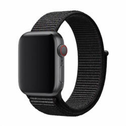 DEVIA Apple iWatch Devia Delux Sport 3 38/40mm óraszíj - Fekete