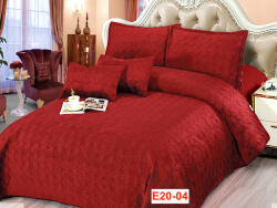 East Comfort Cuvertura Din Catifea Cu 4 Fete De Perna E20-04