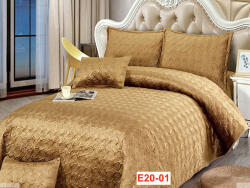 East Comfort Cuvertura Din Catifea Cu 4 Fete De Perna E20-01