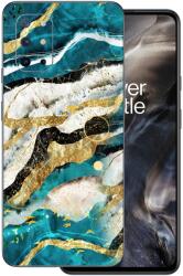 OnePlus 8T - Kék agata mintás hátlap fólia