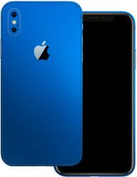  iPhone XS - Matt króm világoskék hátlap fólia