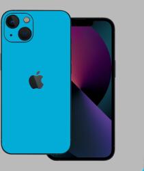 iPhone 13 - Fényes metál világoskék hátlap fólia