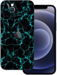 iPhone 12 Pro Max - Kék füstcsíkos hátlap fólia