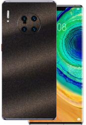 Huawei Mate 30 Pro - Szemcsés matt fekete hátlap fólia