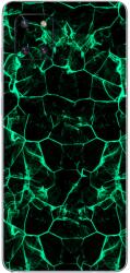 Samsung Galaxy Note 10 Lite - Zöld füstcsíkos hátlap fólia