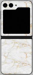 Galaxy Z Flip 5 - Arany márvány mintás hátlap fólia