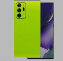 Samsung Galaxy Note 20 Ultra - Fényes metál lime hátlap fólia