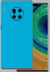 Huawei Mate 30 Pro - Fényes metál világoskék hátlap fólia