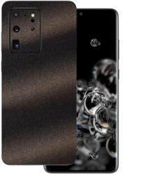 Samsung Galaxy S20 Ultra - Szemcsés matt fekete hátlap fólia