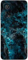 Xiaomi Mi 10T - Kék márvány mintás hátlap fólia