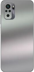 Xiaomi Redmi Note 10S - Matt króm ezüst hátlap fólia