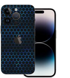 iPhone 14 Pro - Kék méhsejt hátlap fólia
