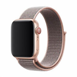 DEVIA Apple iWatch Devia Delux Sport 3 38/40mm óraszíj - Rózsaszín