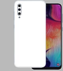 Samsung Galaxy A70 - Matt fehér hátlap fólia