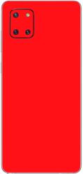 Samsung Galaxy Note 10 Lite - Fényes piros hátlap fólia