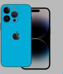  iPhone 14 Pro Max - Fényes metál világoskék hátlap fólia