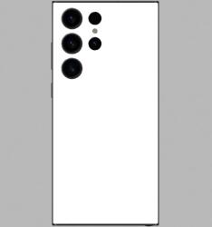 Samsung Galaxy S24 Ultra - Matt fehér hátlap fólia
