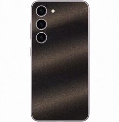 Samsung Galaxy S23 - Szemcsés matt fekete hátlap fólia