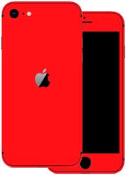 iPhone SE 2020 - Fényes piros hátlap fólia