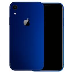 iPhone XR - Matt króm sötétkék hátlap fólia