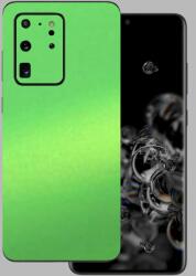 Samsung Galaxy S20 Ultra - Matt metál lime hátlap fólia