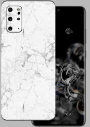 Samsung Galaxy S20 Plus - Fehér márvány mintás hátlap fólia