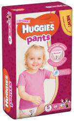 Huggies Scutece-chilotel Huggies Jumbo Pack, Nr. 5, Fete, 12-17 kg, 34 buc