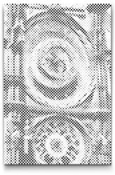  PontPöttyöző - A prágai csillagászati óra közelről Méret: 40x60cm, Keretezés: Keret nélkül (csak a vászon), Szín: Fekete