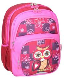 Spirit Rucsac de școală ergonomic, Owl Red