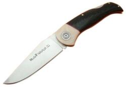 Muela Briceag MUELA NAVALIA-10M. B, lama 10cm, maner micarta negru cu beige (AGC.NAVALIA-10M.B)