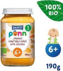 Salvest Põnn BIO Csirke zöldségpürével (190 g) - mamasbaby