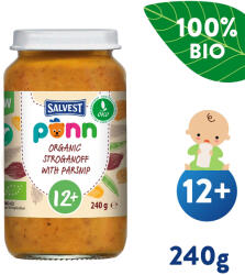 Salvest Põnn Salvest PÕNN BIO Marhahús stroganoff paszternákkal (240 g) - mamasbaby