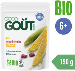 Good Gout BIO Kukorica kacsahússal (190 g) - mamasbaby