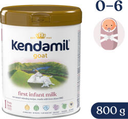 Kendamil 1 kecsketej alapú anyatej-helyettesítő tápszer (800 g) - mamasbaby
