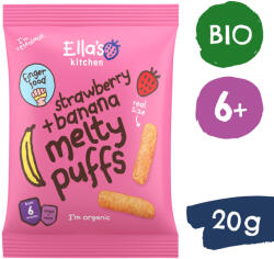 Ella's Kitchen BIO Eper és banán chips (20 g) - mamasbaby