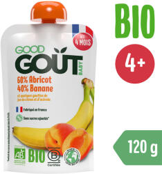 Good Gout BIO Sárgabarack banánnal (120 g) - mamasbaby
