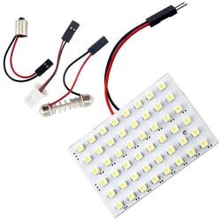 Led panel fehér 48leddel 3 féle adapterrel (355)