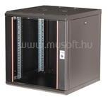 EQUIP Fali Rackszekrény - EPM-12-6060-B-CBAA (19", 12U, 600x600mm, előre szerelt, fekete) (EQUIP_EPM-12-6060-B-CBAA) (EQUIP_EPM-12-6060-B-CBAA)