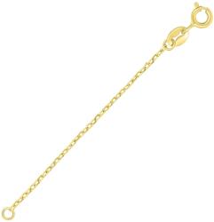 Brilio Silver Aranyozott hosszabbító lánc - adjust AC002Y