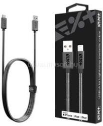 NEXTONE LGHT-USBA-MET-SG 1m USB A-Lightning metál kábel (LGHT-USBA-MET-SG) (LGHT-USBA-MET-SG)