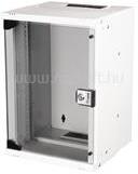 EQUIP Fali Rackszekrény - EWM-09-3030-B (10", 9U, 300x300mm, lapra szerelt, szürke) (EQUIP_EWM-09-3030-G) (EQUIP_EWM-09-3030-G)